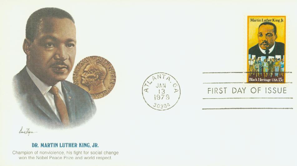 # 1771 - 1979 15c Black Heritage: Martin Luther King Jr.