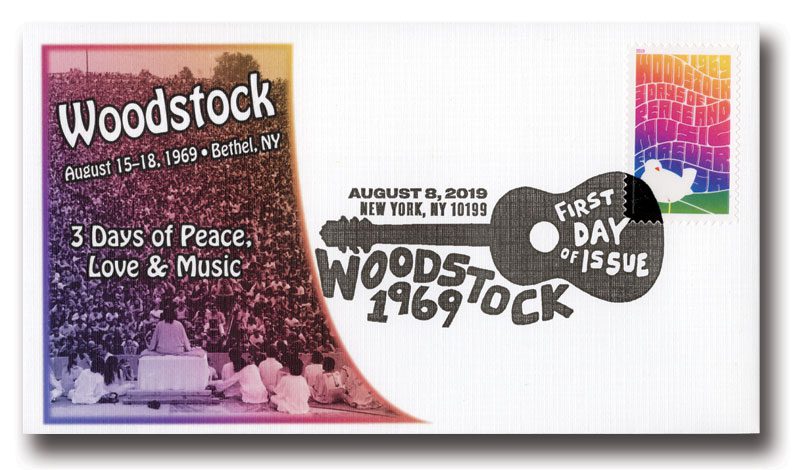 2019 Woodstock Fleetwood First Day Cover