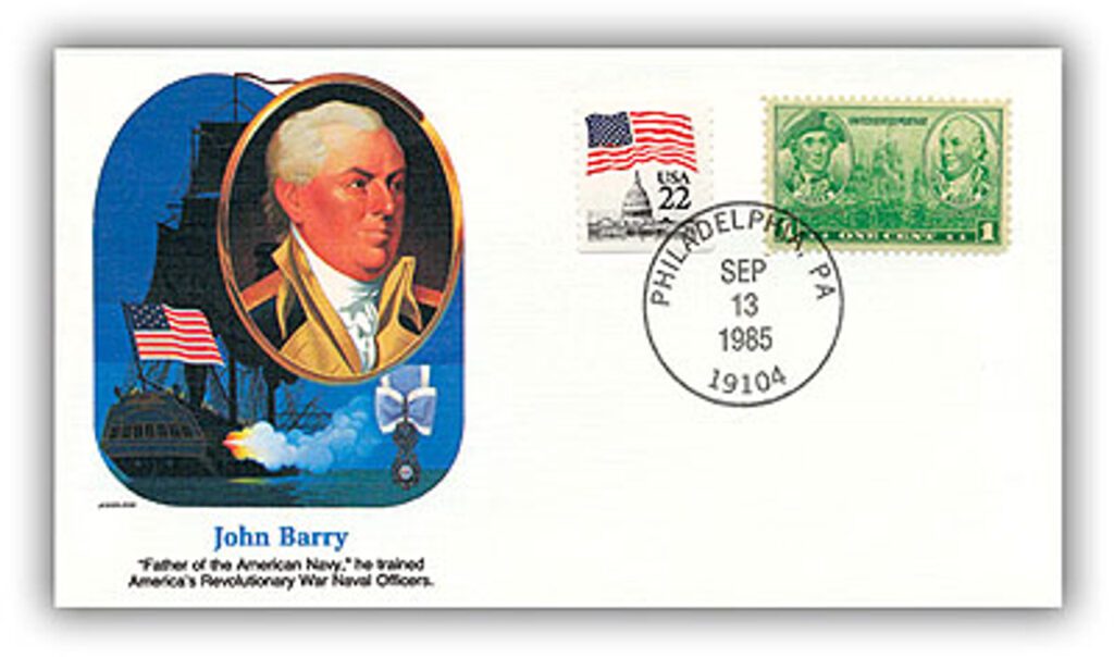#20062 - 1985 John Barry Commemorative Cover