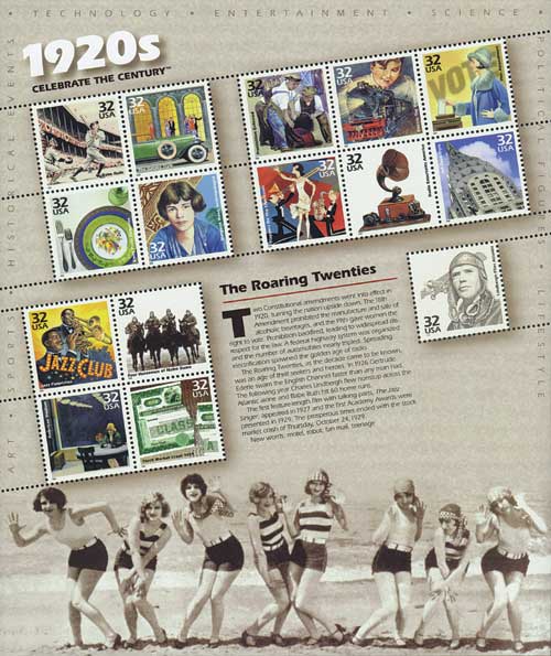 US #3184 Celebrate the Century – 1920s