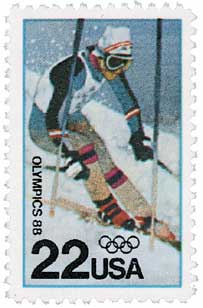 US #2369 1988 Winter Olympics