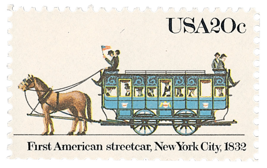 1983 20¢ Street Cars: First American, 1832