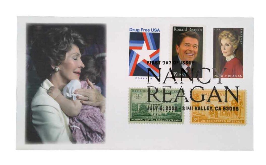 2022 58¢ Nancy Reagan Fleetwood Combination First Day Cover