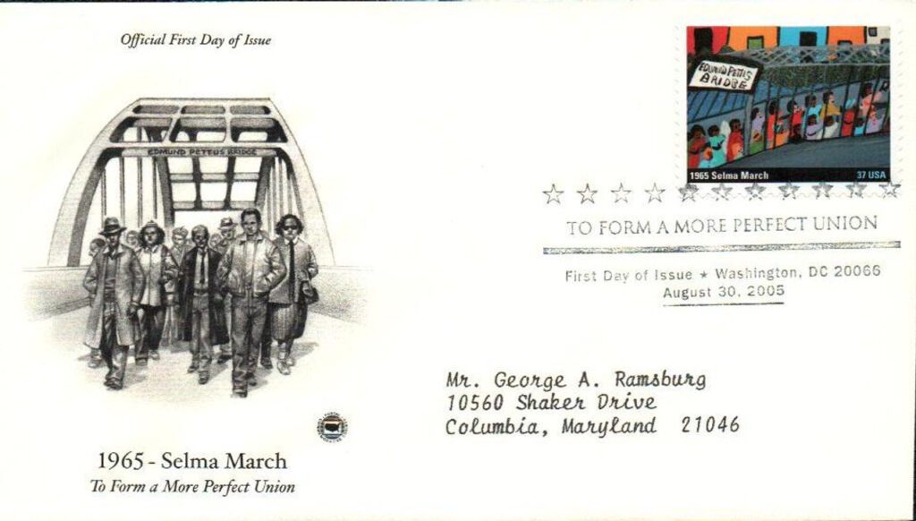 #3937i - 2005 37c To Form a More Perfect Union: Selma March Classic First Day Cover