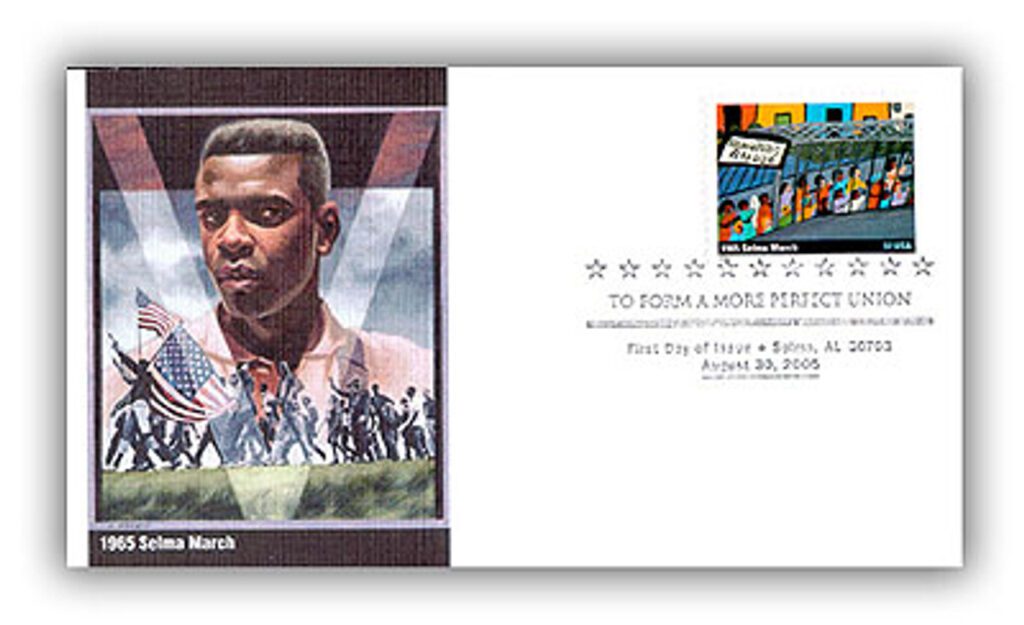 #3937i - 2005 37c To Form a More Perfect Union: Selma March Fleetwood First Day Cover