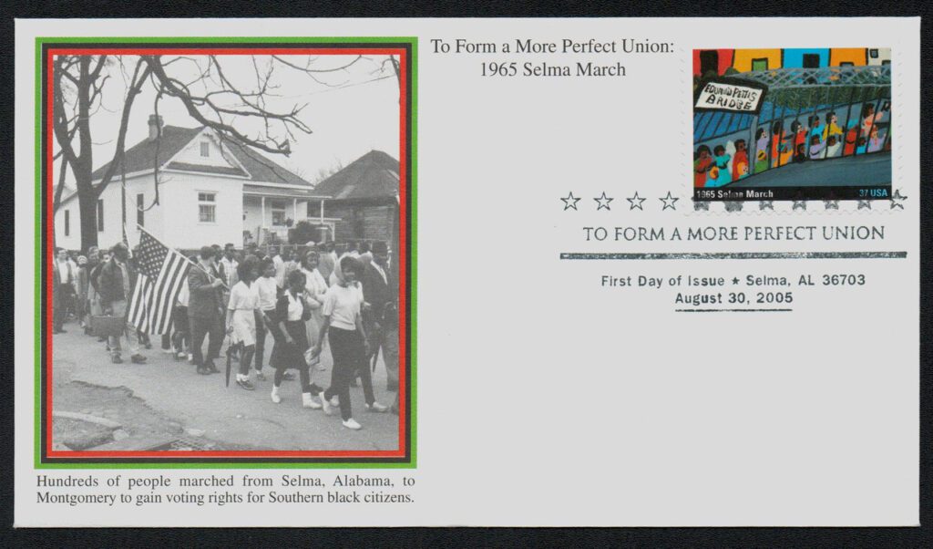 #3937i - 2005 37c To Form a More Perfect Union: Selma March Mystic First Day Cover