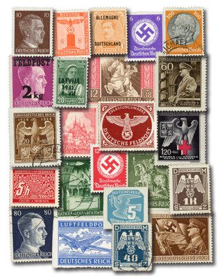 # M8029 - Third Reich 490 stamps