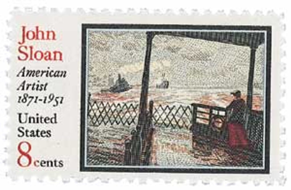 #1433 - 1971 8c John Sloan