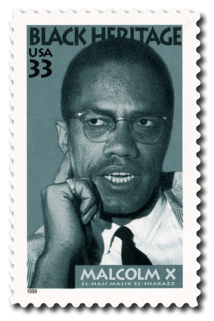 # 3273 - 1999 33c Black Heritage: Malcolm X