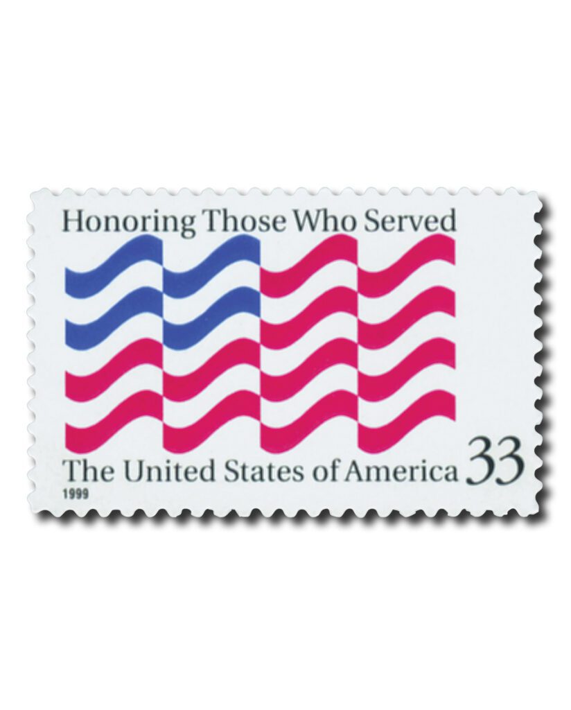 # 3331 - 1999 33c Honoring Those Who Served