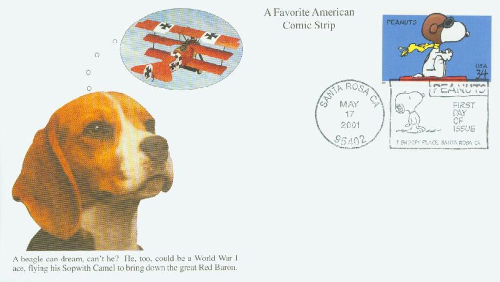 #3507 - 2001 34c Peanuts