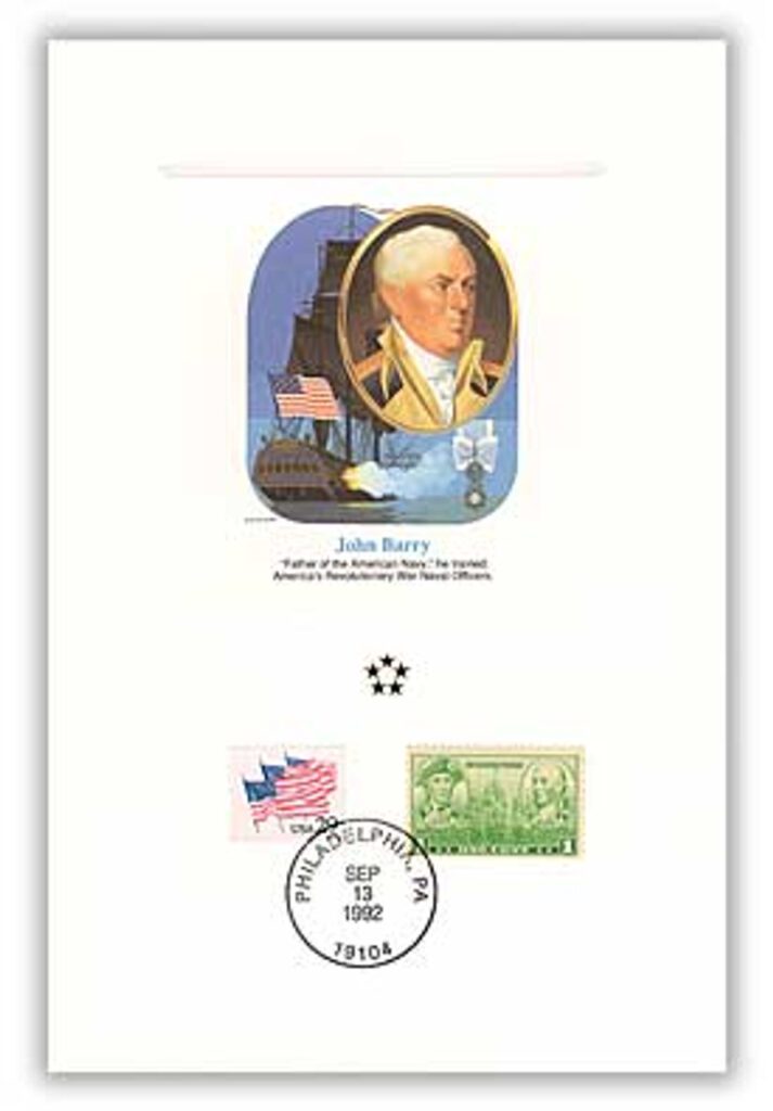 #47052A - 1991 AGMH John Barry Proofcard Only