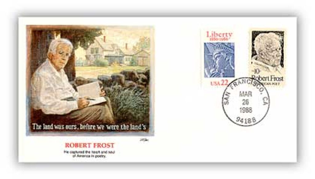 #81891 - 1988 Robert Frost Cover