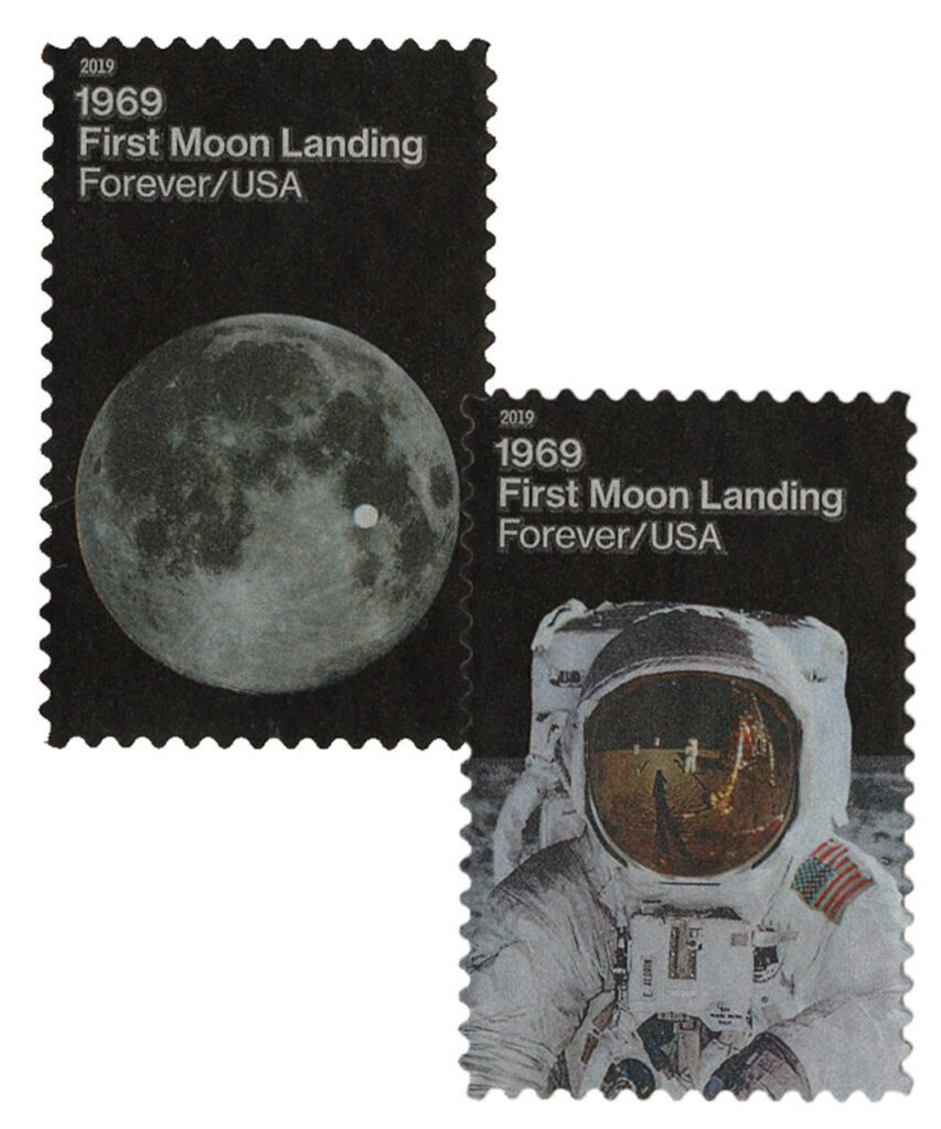 2019 55¢ First Moon Landing