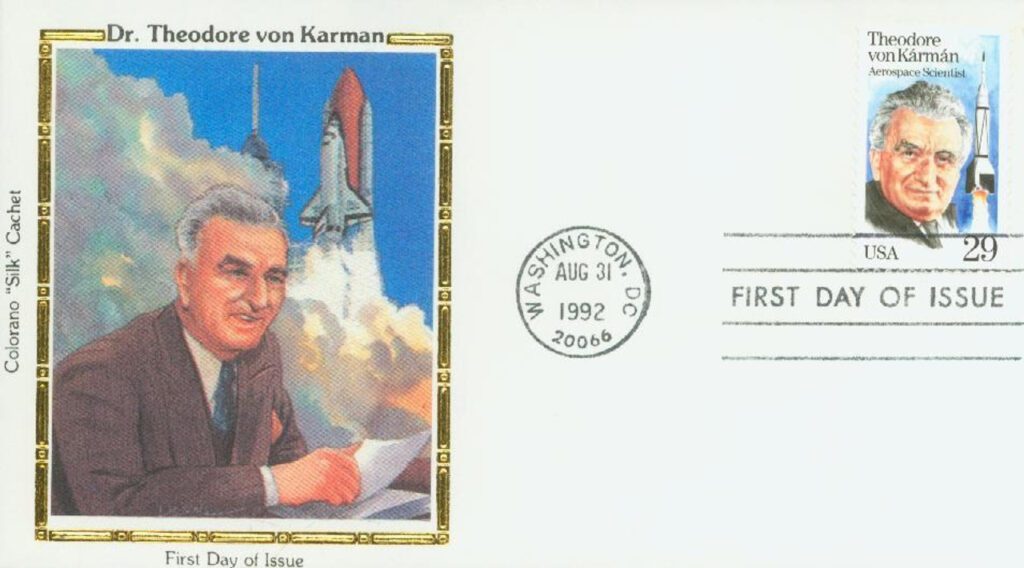 #2699 - 1992 29c Dr. Theodore von Karman Colorano Silk First Day Cover