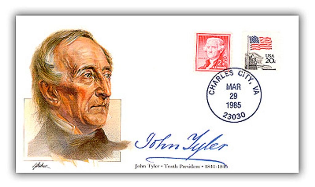 #81411 - 1985 PRS John Tyler Commemorative Cover