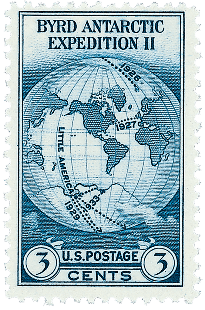 # 733 - 1933 3c Byrd Antarctic Expedition