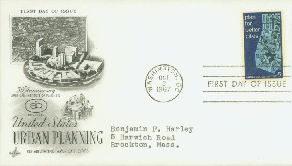 #1333 - 1967 5c Urban Planning Classic First Day Cover