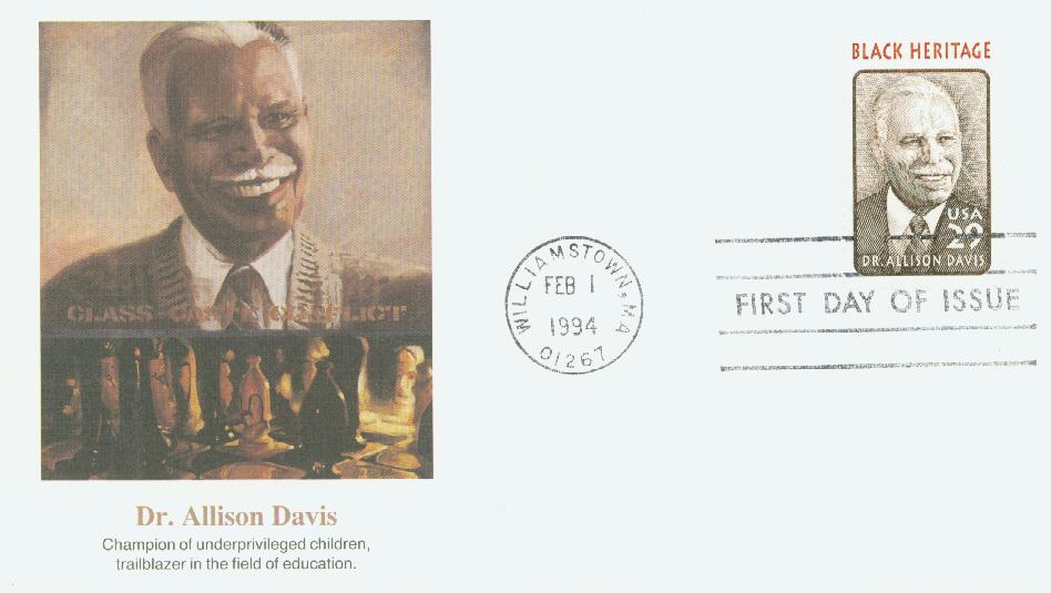 # 2816 - 1994 29c Dr. Allison Davis Fleetwood First Day Cover