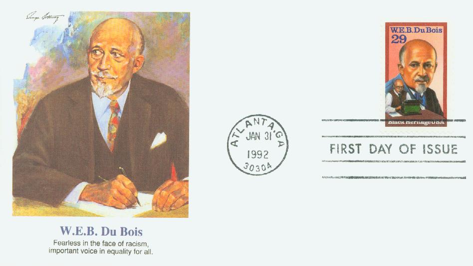 # 2617 - 1992 29c Black Heritage: W. E. B. Du Bois Fleetwood First Day Cover