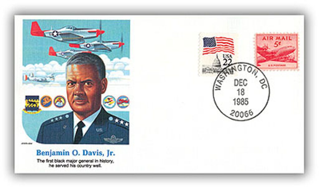 #20071 - 1985 Benjamin O Davis Commemorative Cover