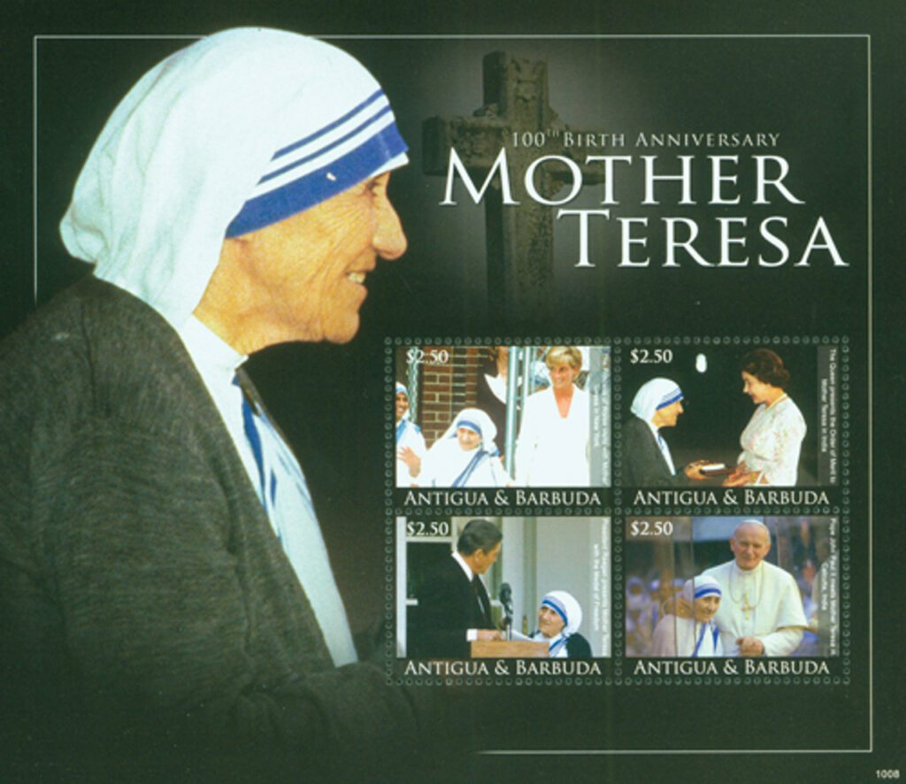 2010 Antigua Mother Teresa 100th Bday