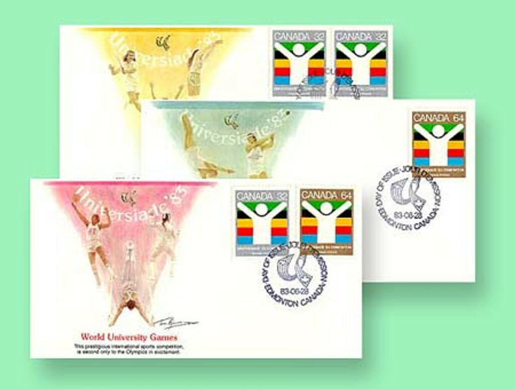 1983 Canada University Games Set of 3