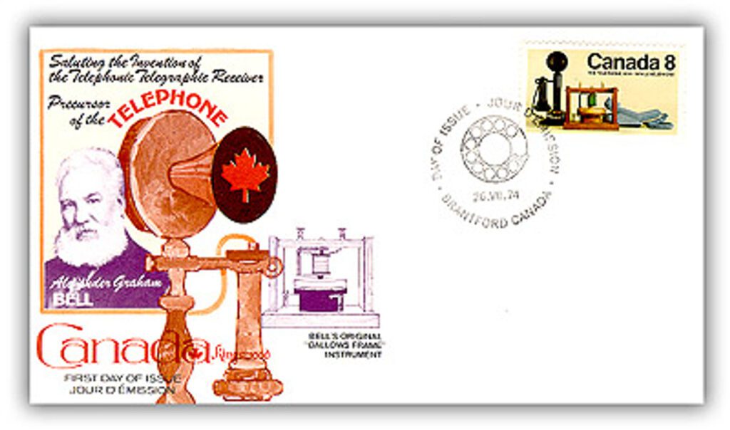 # 6A641 - 1974 8c Telephone Centennial