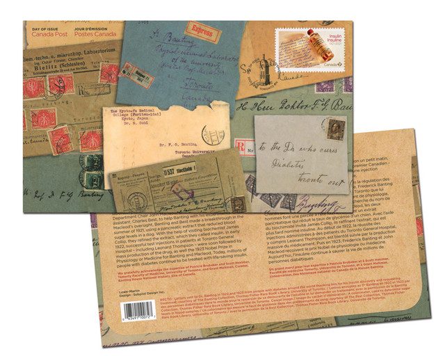#MCV037 - 2021 100th Anniversary of Insulin First Day Cover, Canada