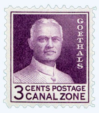 1934 3¢ Canal Zone - Goethals, flat plate printing, unwatermarked, red violet