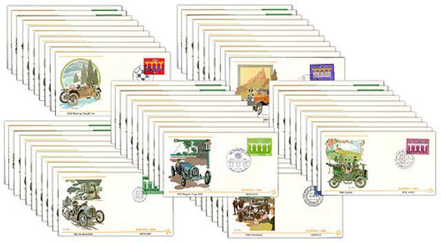 1984 Europa '84 Set/66 FDCs