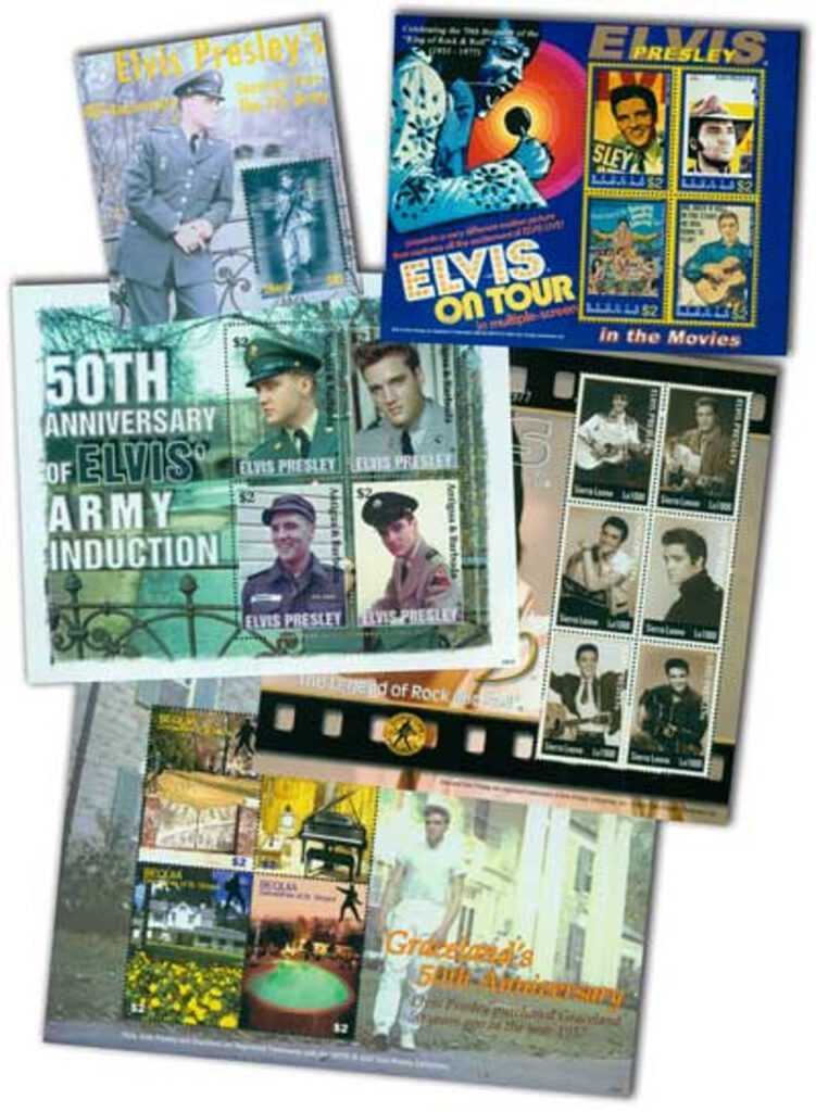 # M10469 - Elvis Stamp Collection, 105v