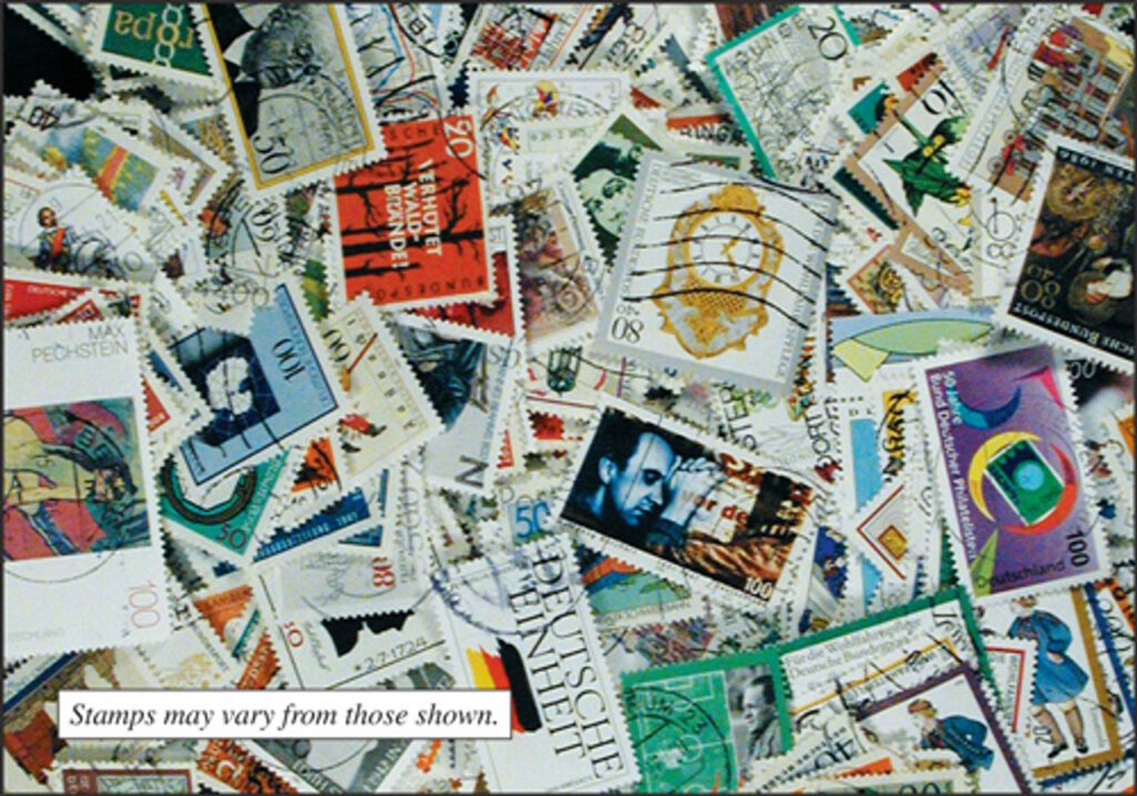 # M3307 - Germany, 500 Different Stamps
