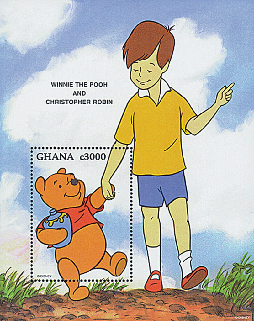 # MDS296C - 1996 Disney's Tribute to Best Friends, Mint Souvenir Sheet, Ghana