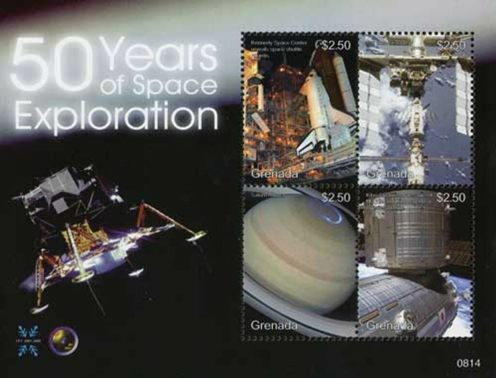 2008 Grenada 50 Yrs of Space Exploration