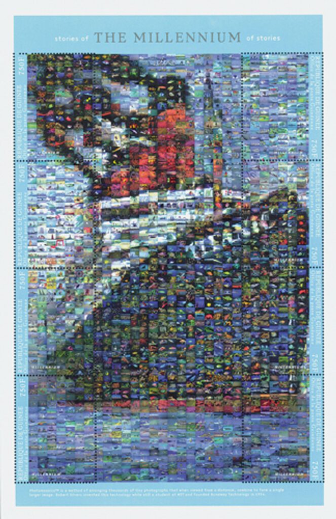2000 Guinea Titanic Photomosaic Sheet