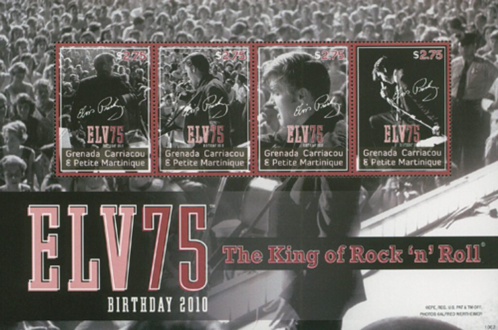 #M10457 - 2010 Grenadines Elvis 75th Birthday