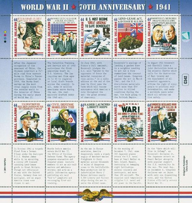 # M10935 - 2011 World War II 70th Anniversary