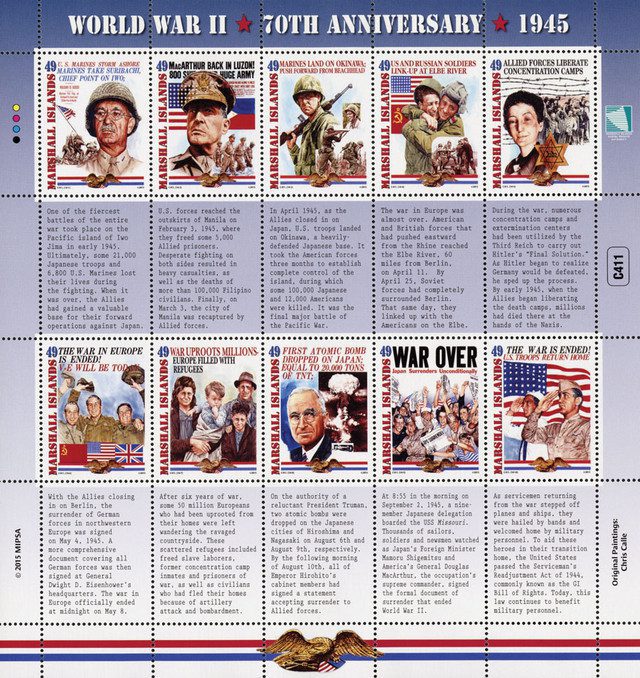 #M12350 - 2015 World War II 70th Anniversary