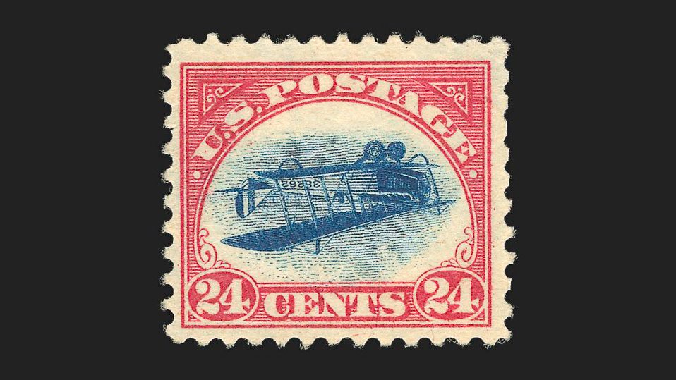 Once-Stolen Inverted Jenny Heads to Auction October 30th