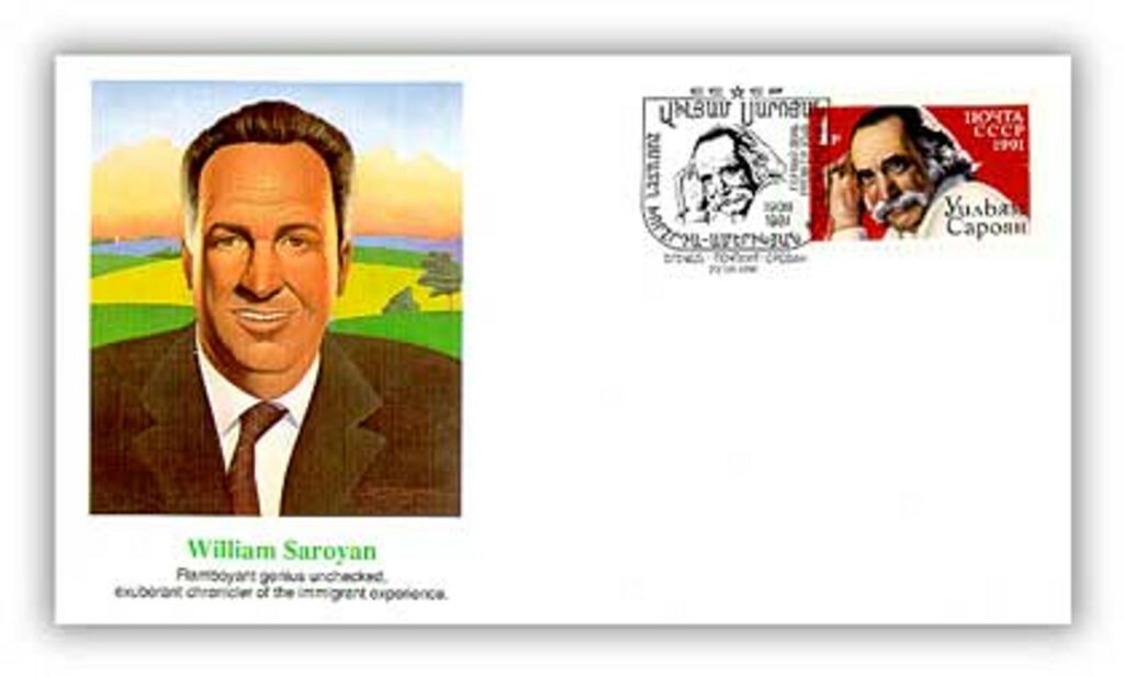 1991 56¢ USSR William Saroyan First Day Cover