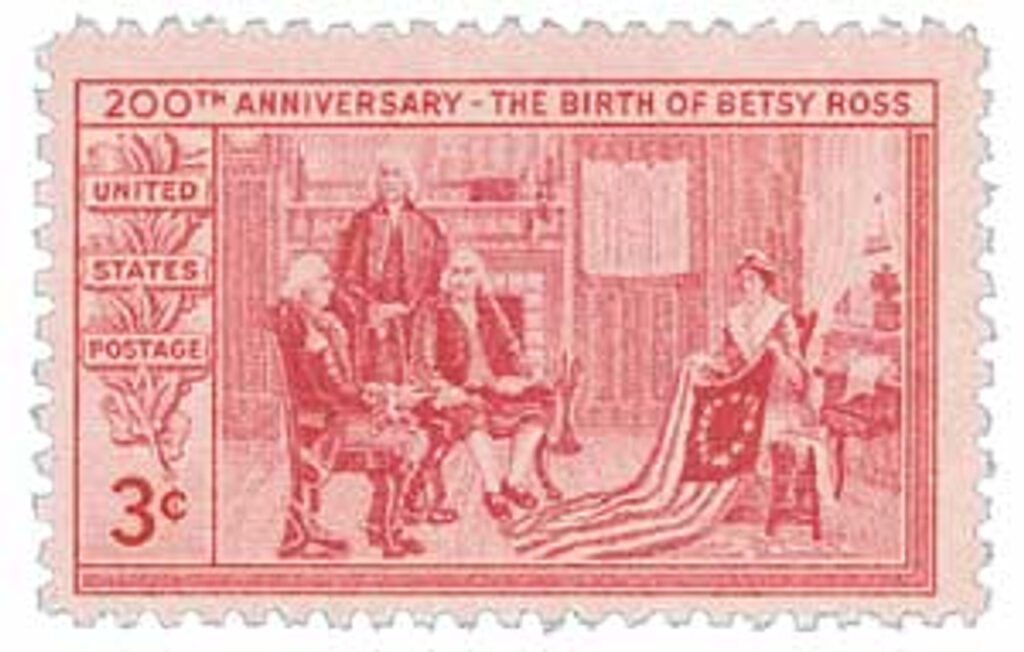 # 1004 - 1952 3¢ Betsy Ross
