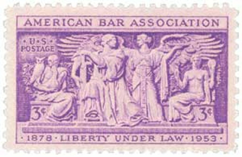 1953 3¢ American Bar Association
