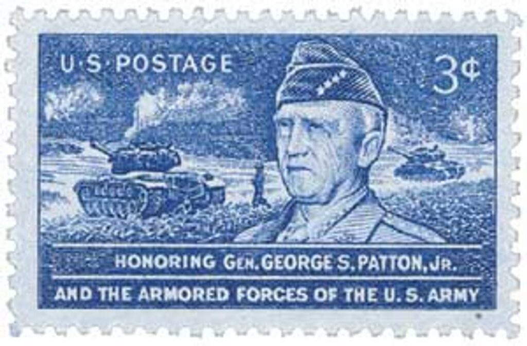 # 1026 - 1953 3¢ General George S. Patton, Jr.