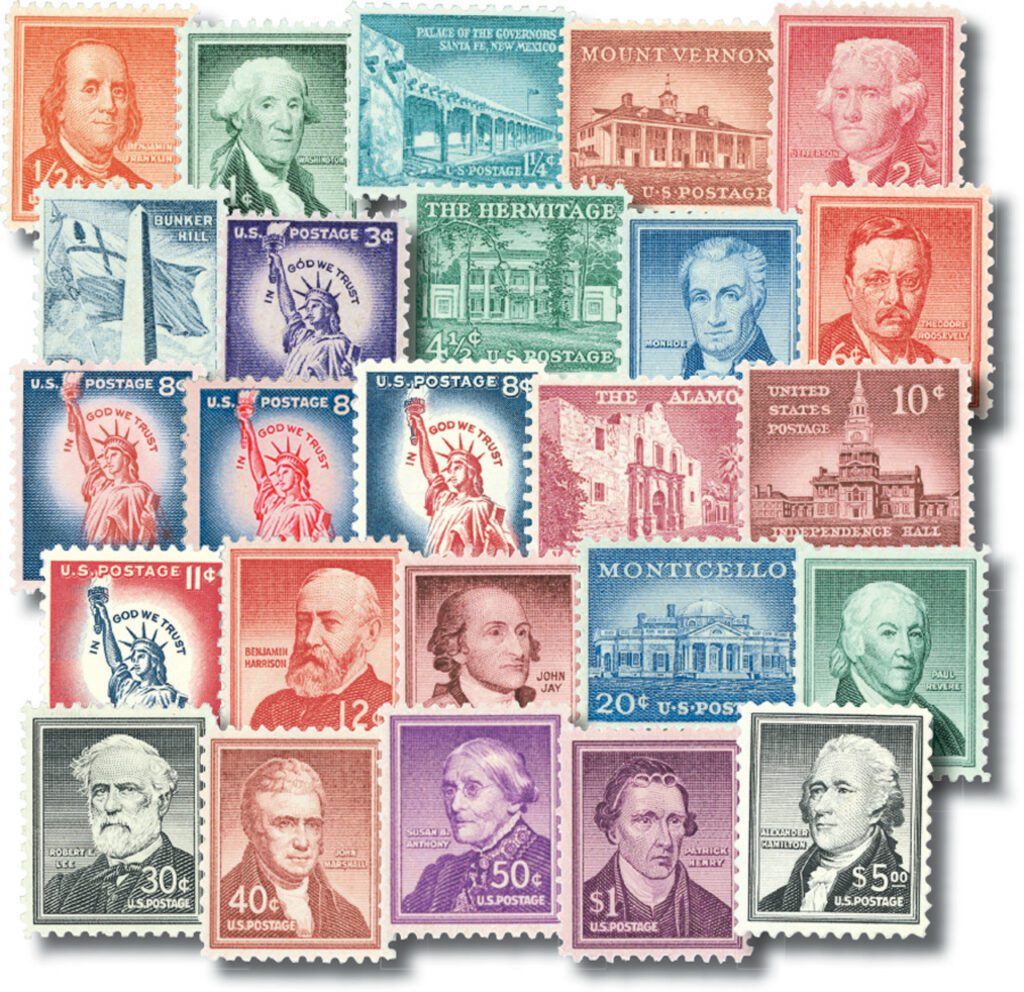 1954-61 Liberty Series 27v 1/2¢-$5