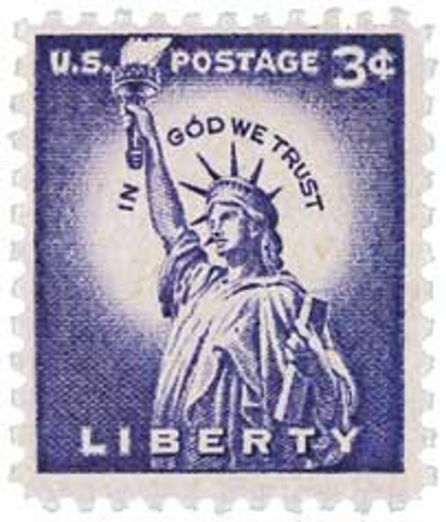 # 1035 - 1954 Liberty Series - 3¢ Statue of Liberty