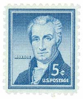 # 1038 - 1954 Liberty Series - 5¢ James Monroe