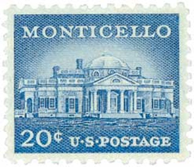 # 1047 - 1956 Liberty Series - 20¢ Monticello