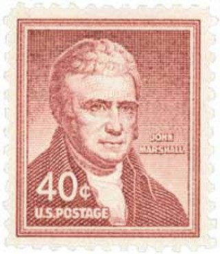 1955 Liberty Series - 40¢ John Marshall