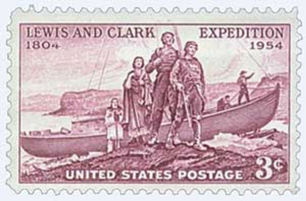 1954 3¢ Lewis and Clark Expedition